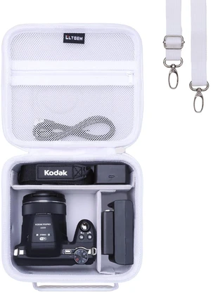 Case for KODAK PIXPRO AZ528/AZ425/AZ405/AZ255/AZ653 Digital Camera | Hard EVA Shell, Water-Resistant, Shock Protection, -Resistant Interior, Portable Travel Storage Case Only Case for KODAK PIXPRO AZ528/AZ425/AZ405/AZ255/AZ653 Digital Camera | Hard EVA Shell, Water-Resistant, Shock Protection, -Resistant Interior, Portable Travel Storage Case Only