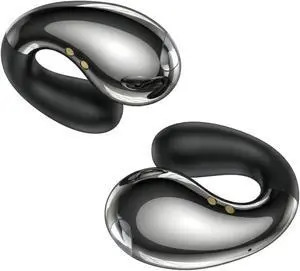 Ultra Open Ear Earbuds - Ergonomic Clip-On Earbuds, Small Bone Conduction Over-The-Ear Headphones with Waterproof Design, Perfect Running Headphones for Sports and Fitness, Gloss Black Ultra Open Ear Earbuds - Ergonomic Clip-On Earbuds, Small Bone Conduction Over-The-Ear Headphones with Waterproof Design, Perfect Running Headphones for Sports and Fitness, Gloss Black
