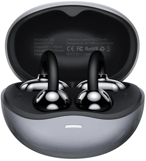 Clip on Ear Headphones OWS Hanging Earphones Ear Clip Wireless Earbuds AI Translation Earbuds Real Time,165 Language Translator Earbuds for Travel Learning Suitable for Small Ears and Eyeglass Wearers Clip on Ear Headphones OWS Hanging Earphones Ear Clip Wireless Earbuds AI Translation Earbuds Real Time,165 Language Translator Earbuds for Travel Learning Suitable for Small Ears and Eyeglass Wearers