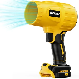 Electric Cordless Leaf Blower Dust Blower for Dewalt 20V Max Battery, High-Speed Brushless Motor Handheld Jet Fan Air Blower for Patio Cleaning, Lawn Care, Blowing Leaves and Dust (No Battery/Charger) Electric Cordless Leaf Blower Dust Blower for Dewalt 20V Max Battery, High-Speed Brushless Motor Handheld Jet Fan Air Blower for Patio Cleaning, Lawn Care, Blowing Leaves and Dust (No Battery/Charger)