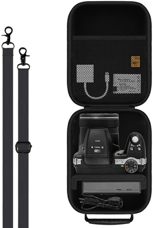 Hard Case for Kodak PIXPRO AZ528/AZ255/AZ405/AZ425/AZ401 Digital Camera | Shockproof EVA Shell, Dust & Scratch Resistant, Adjustable Shoulder Strap, Ideal For Outdoor Shooting & Daily Travel Hard Case for Kodak PIXPRO AZ528/AZ255/AZ405/AZ425/AZ401 Digital Camera | Shockproof EVA Shell, Dust & Scratch Resistant, Adjustable Shoulder Strap, Ideal For Outdoor Shooting & Daily Travel