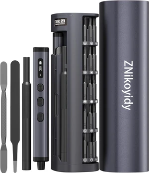 Mini Cordless Electric Screwdriver Set, 78in1 Repair Tool Kit | 72 Magnetic Bits, Max.0.75N.m, 5 Torque Settings, Power Screwdriver for PC, 3D Printer, RC Cars, Drone, Electronics Mini Cordless Electric Screwdriver Set, 78in1 Repair Tool Kit | 72 Magnetic Bits, Max.0.75N.m, 5 Torque Settings, Power Screwdriver for PC, 3D Printer, RC Cars, Drone, Electronics