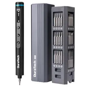 49-IN-1 Mini Precision Electric SAE Screwdriver Set | 5 Torque Levels, Smart Digital Display, One-Press Pop-Up Design, 42PCS Premium S2 Steel Bits, Magnetic Bit Organization 49-IN-1 Mini Precision Electric SAE Screwdriver Set | 5 Torque Levels, Smart Digital Display, One-Press Pop-Up Design, 42PCS Premium S2 Steel Bits, Magnetic Bit Organization