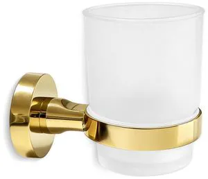 Toothbrush Holder with Frosted Glass Cup-Gold | Stainless Steel Wall Mounted Mouthwash Tumbler Holder for Bathroom, Toothpaste & Toothbrush Organizer Toothbrush Holder with Frosted Glass Cup-Gold | Stainless Steel Wall Mounted Mouthwash Tumbler Holder for Bathroom, Toothpaste & Toothbrush Organizer