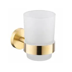 Toothbrush Holder Cup,Wall Mounted Toothbrush Holder Brushed Gold,304 Stainless Steel Holder with Frosted Glass Cup for Bathroom Decorative Accessories Toothbrush Holder Cup,Wall Mounted Toothbrush Holder Brushed Gold,304 Stainless Steel Holder with Frosted Glass Cup for Bathroom Decorative Accessories