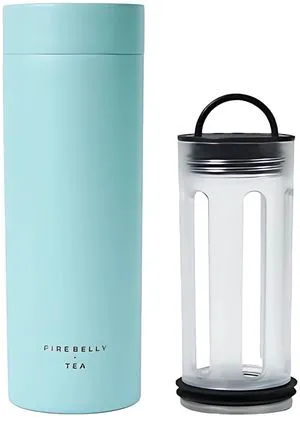 Travel Tea Infuser Mug with Strainer, Insulated Tumbler for Loose Leaf Tea or Coffee, Leakproof Bottle for Hot or Iced Drinks, Stainless Steel Thermos with Lid, Mer Travel Tea Infuser Mug with Strainer, Insulated Tumbler for Loose Leaf Tea or Coffee, Leakproof Bottle for Hot or Iced Drinks, Stainless Steel Thermos with Lid, Mer