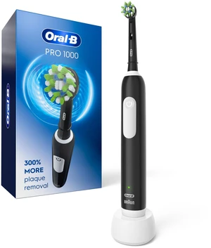 Pro 1000 Rechargeable Electric Toothbrush, Black Pro 1000 Rechargeable Electric Toothbrush, Black