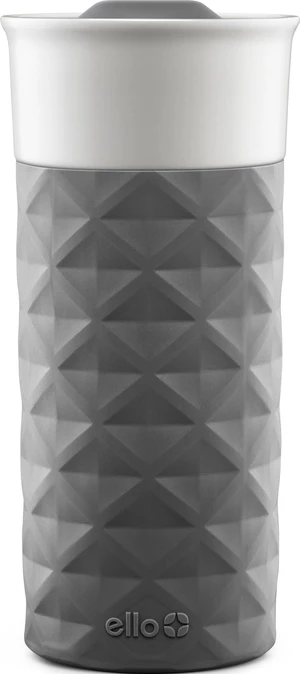 Ogden Ceramic Travel Mug with Splash-Resistant Slider Lid and Protective Silicone Boot, Perfect for Coffee or Tea, BPA Free, Dishwasher Safe, Gray, 16 oz, 758-0438-040 Ogden Ceramic Travel Mug with Splash-Resistant Slider Lid and Protective Silicone Boot, Perfect for Coffee or Tea, BPA Free, Dishwasher Safe, Gray, 16 oz, 758-0438-040
