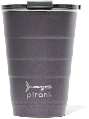 16oz Insulated Stackable Tumbler - Skinny-Wall Triple Vacuum Insulation Cup with Version 2.0 Air-Tight, Screw-On Lid Lid - Space Saving Design - Slate 16oz Insulated Stackable Tumbler - Skinny-Wall Triple Vacuum Insulation Cup with Version 2.0 Air-Tight, Screw-On Lid Lid - Space Saving Design - Slate