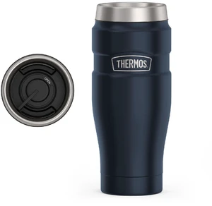 Stainless King Stainless Steel Tumbler, 16oz, Midnight Blue | Vacuum-Insulated Coffee Tumbler for Hot & Cold Drinks, For Commuting & Traveling Stainless King Stainless Steel Tumbler, 16oz, Midnight Blue | Vacuum-Insulated Coffee Tumbler for Hot & Cold Drinks, For Commuting & Traveling