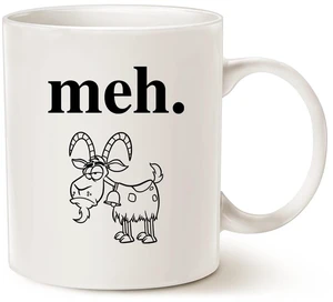 Sarcastic Meh Mug Gift Idea 11 Oz, Novelty Coffee Mugs for Men Women Boy Girl - meh. - Funny Sarcasm Quote Meh Whatever Who Cares Unimpressed Sigh Christmas Birthday Present Sarcastic Meh Mug Gift Idea 11 Oz, Novelty Coffee Mugs for Men Women Boy Girl - meh. - Funny Sarcasm Quote Meh Whatever Who Cares Unimpressed Sigh Christmas Birthday Present