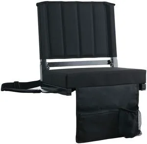 Stadium Seats with Back Support Folding Chair for Bleachers | 2.8" Thick Padded Bleacher Chairs, Folding Portable Stadium Seat with Anti-Tip Hooks, Back Support & Shoulder Strap Stadium Seats with Back Support Folding Chair for Bleachers | 2.8" Thick Padded Bleacher Chairs, Folding Portable Stadium Seat with Anti-Tip Hooks, Back Support & Shoulder Strap