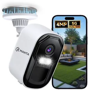 2.5K Security Camera Wireless Outdoor,Cameras for Home Security | Free Cloud Storage,2.4G/5Ghz WiFi, AI Motion Detection with Spotlight & Siren Alarm, Color Night Vision, Weatherproof 2.5K Security Camera Wireless Outdoor,Cameras for Home Security | Free Cloud Storage,2.4G/5Ghz WiFi, AI Motion Detection with Spotlight & Siren Alarm, Color Night Vision, Weatherproof