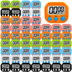 54 Pcs Kitchen Timer Bulk with Small Magnetic Backing Stand Digital Timers Manual Electronic Alarm Clock Visual LCD Display for Teacher Toothbrush Exercise Oven Classroom Baking 54 Pcs Kitchen Timer Bulk with Small Magnetic Backing Stand Digital Timers Manual Electronic Alarm Clock Visual LCD Display for Teacher Toothbrush Exercise Oven Classroom Baking