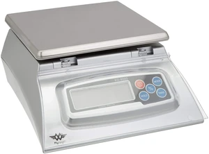 Bakers Math Kitchen Scale by My Weight - KD8000 , Silver | Percentage weighing, removable LCD covers, programmable auto-off Bakers Math Kitchen Scale by My Weight - KD8000 , Silver | Percentage weighing, removable LCD covers, programmable auto-off