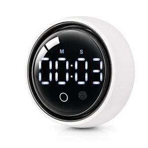 Digital Rotating Magnetic Kitchen Timer with Voice Control | Large LED Display, Countdown & Count Up, Easy Twist Control, Silent Operation, Loud Alarm, USB-C Rechargeable, Magnetic Back Digital Rotating Magnetic Kitchen Timer with Voice Control | Large LED Display, Countdown & Count Up, Easy Twist Control, Silent Operation, Loud Alarm, USB-C Rechargeable, Magnetic Back