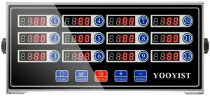 Precision Kitchen Timers for Cooking 12 Channel Commercial Kitchen Timer Restaurant Kitchen Supplies Stainless Steel Digital LED Chef Cooking Timer Reminder Function, Loud Alarm, Black Precision Kitchen Timers for Cooking 12 Channel Commercial Kitchen Timer Restaurant Kitchen Supplies Stainless Steel Digital LED Chef Cooking Timer Reminder Function, Loud Alarm, Black