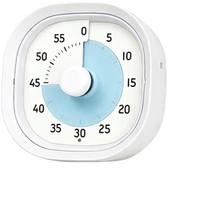 60 Minute Visual Timer,Silent Time Management Tool (White) | kitchen timer,Timers for classroom, kitchen,home and office, No ticking sounds,60 Minute Countdown Timer 60 Minute Visual Timer,Silent Time Management Tool (White) | kitchen timer,Timers for classroom, kitchen,home and office, No ticking sounds,60 Minute Countdown Timer