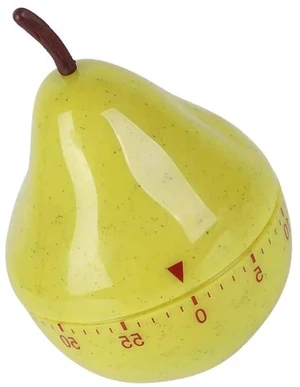 Kitchen Timer Pear Shaped Mechanical Rotating Alarm 60 Minutes Countdown Timer for Baking Studying Cooking Napping Kitchen Timer Pear Shaped Mechanical Rotating Alarm 60 Minutes Countdown Timer for Baking Studying Cooking Napping