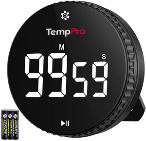 Magnetic Kitchen Timers for Cooking, Digital Timer for Kids Teacher | Countdown Timer with Easy-Twist Knob, Loud Alarm & Silent Mode, Classroom Timer with Large LED Display for Office Workout Magnetic Kitchen Timers for Cooking, Digital Timer for Kids Teacher | Countdown Timer with Easy-Twist Knob, Loud Alarm & Silent Mode, Classroom Timer with Large LED Display for Office Workout