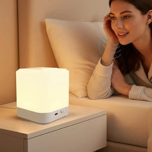 Bedside Touch Lamp for Nightstand, Speech Control Smart Night Light, Touch Control Bedrooms Rechargeable Night Light,Eye Caring Battery Dimmable Night Lamp for Nursery Kids & Adult Bedside Touch Lamp for Nightstand, Speech Control Smart Night Light, Touch Control Bedrooms Rechargeable Night Light,Eye Caring Battery Dimmable Night Lamp for Nursery Kids & Adult