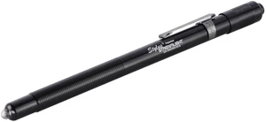 65022 Stylus 2-Lumen Blue LED Penlight, Black | 2 lumens; runs on 3 AAAA alkaline batteries; multi-mode lighting; IPX-rated water resistant; impact-resistance tested 65022 Stylus 2-Lumen Blue LED Penlight, Black | 2 lumens; runs on 3 AAAA alkaline batteries; multi-mode lighting; IPX-rated water resistant; impact-resistance tested