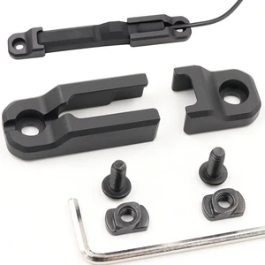Mlok Pressure Switch Mount Plate Aluminum, for Fe-ya-chI Series FL11, FL14, FL17, FL22, FL27, FL31, FL34, FL37 Weapon Lights Remote Tape Switch Mounting (Black) Mlok Pressure Switch Mount Plate Aluminum, for Fe-ya-chI Series FL11, FL14, FL17, FL22, FL27, FL31, FL34, FL37 Weapon Lights Remote Tape Switch Mounting (Black)
