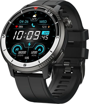 Smart Watch for Men, GPS Smartwatch Fitness Activity Tracker with Heart Rate/Sleep Monitor, Pedometer, Bluetooth Calls/Notifications, 170+ Exercise Modes, 5 ATM Water-Resistance (Black) Smart Watch for Men, GPS Smartwatch Fitness Activity Tracker with Heart Rate/Sleep Monitor, Pedometer, Bluetooth Calls/Notifications, 170+ Exercise Modes, 5 ATM Water-Resistance (Black)