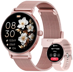 Smart Watches for Women, 1.27" AMOLED Health Fitness Tracker with Bluetooth Calling (Answer/Make Calls), 120+ Sports Modes, Timer, IP68 Waterproof Watch for Android/iPhone Smart Watches for Women, 1.27" AMOLED Health Fitness Tracker with Bluetooth Calling (Answer/Make Calls), 120+ Sports Modes, Timer, IP68 Waterproof Watch for Android/iPhone