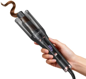 Automatic Rotating Curling Iron 1 Inch, Auto Hair Curler for Women | One-Button Auto Curl, 2-Way Anti-Tangle & Anti-Scald, 30s Fast Heat, Negative Ion Ceramic, Dual Voltage, 60-Min Auto Shut-Off Automatic Rotating Curling Iron 1 Inch, Auto Hair Curler for Women | One-Button Auto Curl, 2-Way Anti-Tangle & Anti-Scald, 30s Fast Heat, Negative Ion Ceramic, Dual Voltage, 60-Min Auto Shut-Off