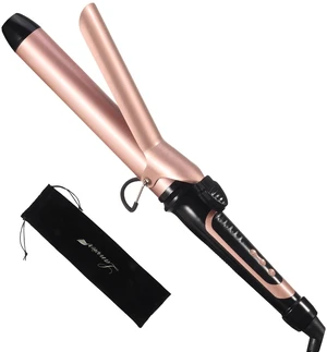 1.25 Inch Long Barrel Curling Iron for Medium to Long Hair | 1 1/4 inch Curling iron up to 450F, Worldwide Dual Voltage Curler for Traveling, Waving Style Tool 1.25 Inch Long Barrel Curling Iron for Medium to Long Hair | 1 1/4 inch Curling iron up to 450F, Worldwide Dual Voltage Curler for Traveling, Waving Style Tool