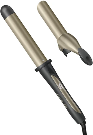 Tourmaline Ceramic 1¼-Inch Curling Wand, Detachable Clip Turns Wand into Curling Iron, Produces Flawless Waves and Curls, for Use on Medium and Long Hair, Dark Gray Tourmaline Ceramic 1¼-Inch Curling Wand, Detachable Clip Turns Wand into Curling Iron, Produces Flawless Waves and Curls, for Use on Medium and Long Hair, Dark Gray