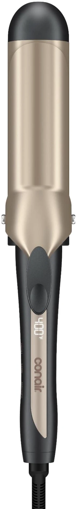 Curling Iron, Adjustable Heat, 1.75" Ceramic Barrel | Clamp curling iron for loose curls and beach waves on medium to long hair, 30-second power up, 5 heat settings to 400°F Curling Iron, Adjustable Heat, 1.75" Ceramic Barrel | Clamp curling iron for loose curls and beach waves on medium to long hair, 30-second power up, 5 heat settings to 400°F