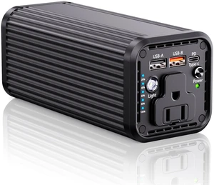 Power Bank with 100W AC Outlet, 27000mAh (98Wh) Portable Laptop Charger, 65W USB-C PD Fast Charging Battery, Wireless Charging Portable Power Supply for Travel, Camping, Road Trip & Emergency Backup Power Bank with 100W AC Outlet, 27000mAh (98Wh) Portable Laptop Charger, 65W USB-C PD Fast Charging Battery, Wireless Charging Portable Power Supply for Travel, Camping, Road Trip & Emergency Backup