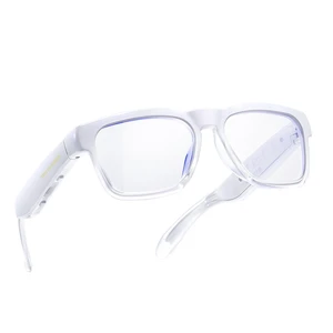 Open Ear Smart Glasses, UV400 Z87.1 Lightweight Audio Bluetooth Glasses | Up to 10H Playtime, Hands-Free Calling, Music Playback, Voice Control, Blue Light Blocking Lens, Unisex for Daily & Outdoor Open Ear Smart Glasses, UV400 Z87.1 Lightweight Audio Bluetooth Glasses | Up to 10H Playtime, Hands-Free Calling, Music Playback, Voice Control, Blue Light Blocking Lens, Unisex for Daily & Outdoor