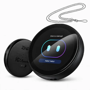 Z01 PRO AI Companion Digital Badge, Wearable Bluetooth 6.0 AI Language Practice for 102 Languages, Offline HD Touch Screen, Customizable Patterns, No Wi-Fi Needed, All-in-One Smart Assistant Z01 PRO AI Companion Digital Badge, Wearable Bluetooth 6.0 AI Language Practice for 102 Languages, Offline HD Touch Screen, Customizable Patterns, No Wi-Fi Needed, All-in-One Smart Assistant