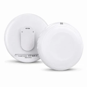 Language Translator Device, 165 Languages AI Wearable Translator English Spanish Real Time Translation for Work Travel and Everyday Communication (White) Language Translator Device, 165 Languages AI Wearable Translator English Spanish Real Time Translation for Work Travel and Everyday Communication (White)