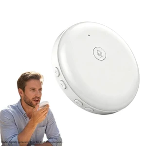 Wearable AI Translator Device, English Spanish Voice Translation | Real-Time AI Voice Translation with AI Language Learning & Vocabulary Review for Travel, Work and Daily Communication Wearable AI Translator Device, English Spanish Voice Translation | Real-Time AI Voice Translation with AI Language Learning & Vocabulary Review for Travel, Work and Daily Communication
