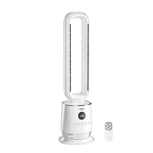 Smart Bladeless Fan, 32" Bladeless Tower Fan for Bedroom, Quiet Oscillating Tower Fan with Remote, Portable Cooling Fan with 12H Timer, 3 Speeds, 3 Modes, Ideal for Home, Bedroom, Office Smart Bladeless Fan, 32" Bladeless Tower Fan for Bedroom, Quiet Oscillating Tower Fan with Remote, Portable Cooling Fan with 12H Timer, 3 Speeds, 3 Modes, Ideal for Home, Bedroom, Office
