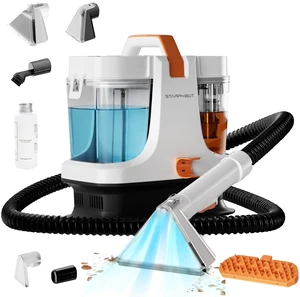 Upholstery Cleaner Machine, 18Kpa Pet Stain Extractor(white) | Portable spot cleaner for carpets, sofas, car interiors, and pet stains with strong 18Kpa suction power. Upholstery Cleaner Machine, 18Kpa Pet Stain Extractor(white) | Portable spot cleaner for carpets, sofas, car interiors, and pet stains with strong 18Kpa suction power.