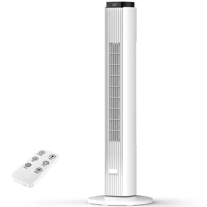36 Inch Tower Fan for Bedroom, 23ft/s Velocity, Oscillating Standing Fans for Room with 6 Speeds, 4 Modes, LED Display, 12H Timer, 80° Bladeless Floor Fans with Remote, Living Room, Office, Home 36 Inch Tower Fan for Bedroom, 23ft/s Velocity, Oscillating Standing Fans for Room with 6 Speeds, 4 Modes, LED Display, 12H Timer, 80° Bladeless Floor Fans with Remote, Living Room, Office, Home