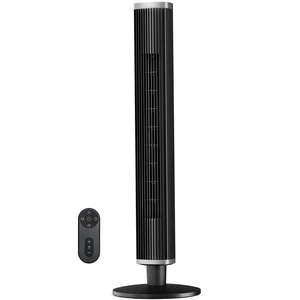 Tower Fan with Remote, 6 Speeds, 4 Modes, 24H Timer, 60° Oscillation for Bedroom, Office, Kitchen, 41-Inch Bladeless Tower Fan,Black Tower Fan with Remote, 6 Speeds, 4 Modes, 24H Timer, 60° Oscillation for Bedroom, Office, Kitchen, 41-Inch Bladeless Tower Fan,Black