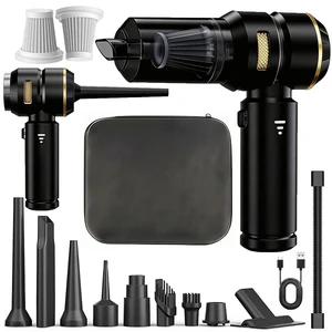 Handheld Car Vacuum Cleaner, 22000Pa Poratble Vacuum/Air Duster Super Power | 4-in-1 Cordless Vacuum Cleaner , Rechargeable, Portable, 10 Multi-Nozzles, 3 Washable Filters & 1 Case Handheld Car Vacuum Cleaner, 22000Pa Poratble Vacuum/Air Duster Super Power | 4-in-1 Cordless Vacuum Cleaner , Rechargeable, Portable, 10 Multi-Nozzles, 3 Washable Filters & 1 Case