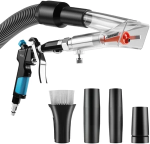 2in1 Car Cleaning Gun Detailing Dry Air Blow Gun & Vacunm Gun for Car | Multi-Purpose Vortex Air Cleaning Tool Detachable Sprinkler Head for Quickly Blasts Dirt from Surface with Air Compressor 2in1 Car Cleaning Gun Detailing Dry Air Blow Gun & Vacunm Gun for Car | Multi-Purpose Vortex Air Cleaning Tool Detachable Sprinkler Head for Quickly Blasts Dirt from Surface with Air Compressor