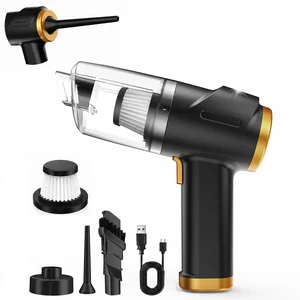 Handheld Vacuum, Small Car Vacuum, Cordless & Lightweight | Ultra-Light 0.42kg,HEPA Filter & LED,10KPa Car Vacuum & Air Duster,USB-C Rechargeable Handheld Vacuum, Small Car Vacuum, Cordless & Lightweight | Ultra-Light 0.42kg,HEPA Filter & LED,10KPa Car Vacuum & Air Duster,USB-C Rechargeable