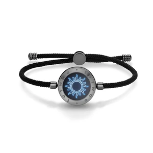 Single Long Distance Touch Bracelets for Couples, Smart Light & Vibration Love Jewelry, Long Distance Gifts for Him Her Women Men, One-to-One Bluetooth Pairing via App Single Long Distance Touch Bracelets for Couples, Smart Light & Vibration Love Jewelry, Long Distance Gifts for Him Her Women Men, One-to-One Bluetooth Pairing via App