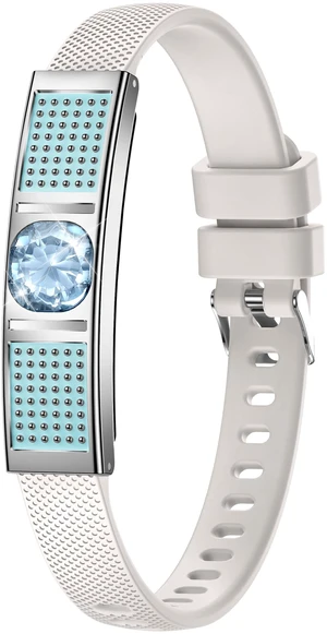 Slim Fitness Tracker for Women Heart Rate/Sleep/Stress Monitor Stylish Ladies Smart Bracelet Diamond Waterproof Activity Tracker Calorie Counter Long Battery Life Compatible with Android iOS Slim Fitness Tracker for Women Heart Rate/Sleep/Stress Monitor Stylish Ladies Smart Bracelet Diamond Waterproof Activity Tracker Calorie Counter Long Battery Life Compatible with Android iOS