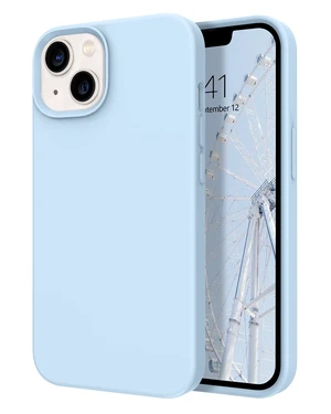 for iPhone 13 Case Smooth Liquid Silicone Soft Gel Rubber Microfiber Lining Cushion Cover Shockproof Protective Phone Cases Compatible with iPhone 13- Light Blue for iPhone 13 Case Smooth Liquid Silicone Soft Gel Rubber Microfiber Lining Cushion Cover Shockproof Protective Phone Cases Compatible with iPhone 13- Light Blue
