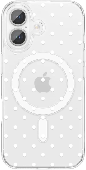 Cute Polka Dot Case for iPhone 16 6.1",White Dot | Clear Case with Cute Simple Pattern,Trendy Aesthetic Case,Slim Soft Shockproof Protective phone Cover for Women Girls Cute Polka Dot Case for iPhone 16 6.1",White Dot | Clear Case with Cute Simple Pattern,Trendy Aesthetic Case,Slim Soft Shockproof Protective phone Cover for Women Girls