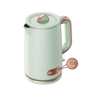 OLEGA Electric Tea Kettle: 1200W Fast Boil Electric Water Kettles 1.5L | Stainless Steel Kettle; Large Electric Water Kettle; Plastic Free Teapot; Auto Shut-Off Water Boiler; Fast Boil Kettles OLEGA Electric Tea Kettle: 1200W Fast Boil Electric Water Kettles 1.5L | Stainless Steel Kettle; Large Electric Water Kettle; Plastic Free Teapot; Auto Shut-Off Water Boiler; Fast Boil Kettles